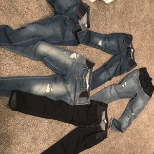 5 pairs of Maternity jeans